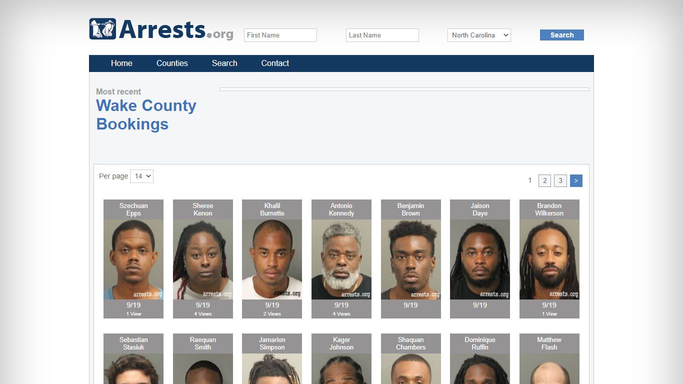 Wake County Arrests and Inmate Search